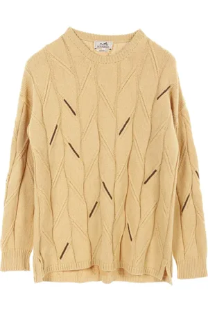 Hermès 2010s cable-knit sweater