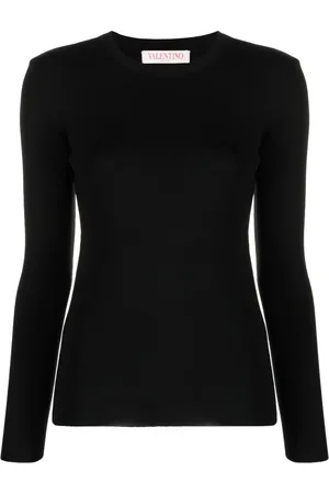 VALENTINO GARAVANI Open-back knitted top