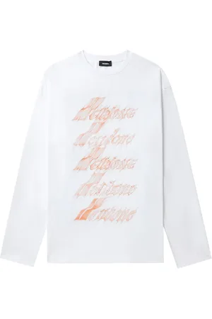 We11 Done Flame Logo T-shirt