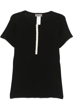 YOHJI YAMAMOTO Ribbed T-shirt