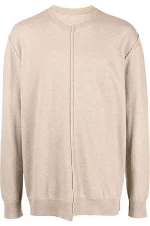 UMA WANG Exposed-seam cashmere jumper