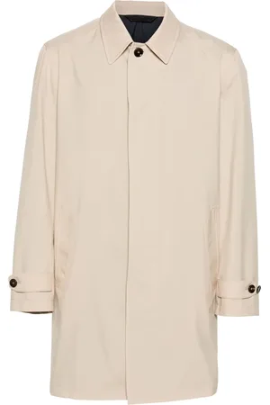 BRIONI Single-breasted mid-length parka
