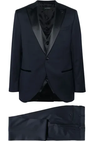 LUIGI BIANCHI MANTOVA Single-breasted wool suit