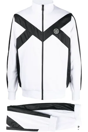 Philipp Plein Colour-block jogging tracksuit