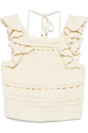ZIMMERMANN Waverly crochet top