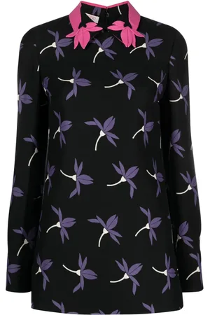 VALENTINO GARAVANI Fairy Flowers print silk shirt