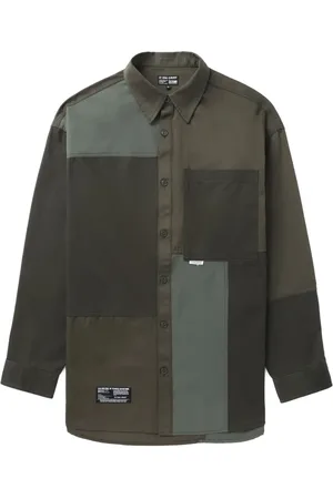Izzue Patchwork cotton shirt