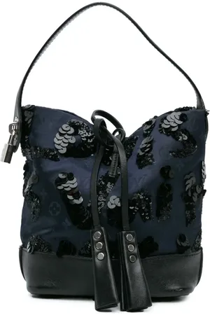 LOUIS VUITTON 2014 Monogram Nylon NN14 Spotlight PM bucket bag