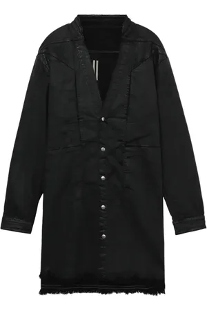 Rick Owens Jumbo coated-finish shirt