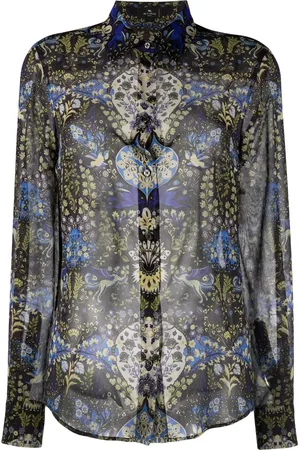 Etro Floral-print silk shirt