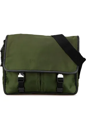 Prada 2010-2024 Tessuto Double Buckle Messenger Bag crossbody bag