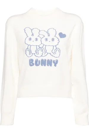 Chocoolate Intarsia-knitted jumper