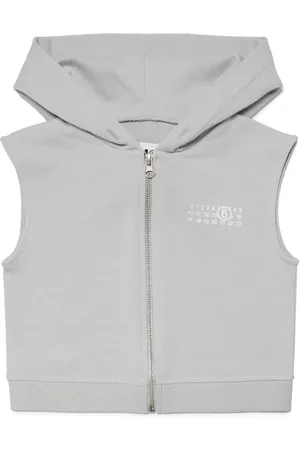 Maison Margiela Zip-up hooded sweatshirt