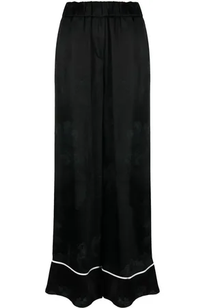 OFF-WHITE Piped-trim pyjama trousers