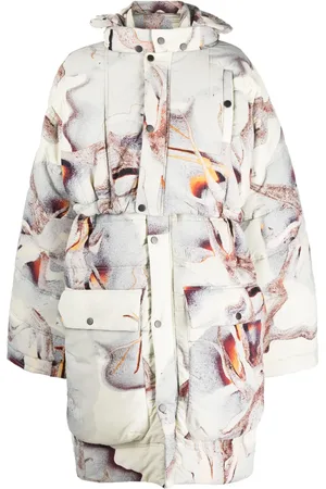 HENRIK VIBSKOV Padded drawstring-hooded parka coat