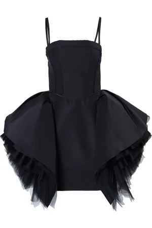 Carolina Herrera Ruffled-tulle silk dress