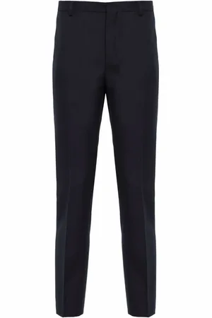 Prada Pressed-crease tailored trousers