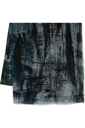 AVANT TOI Graphic-print scarf