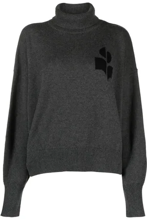 Marant Etoile Nash logo-intarsia sweater
