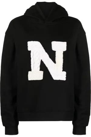 Nahmias Logo-patch patchwork-detail hoodie
