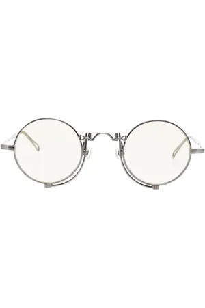 MATSUDA Tinted-lenses round-frame sunglasses