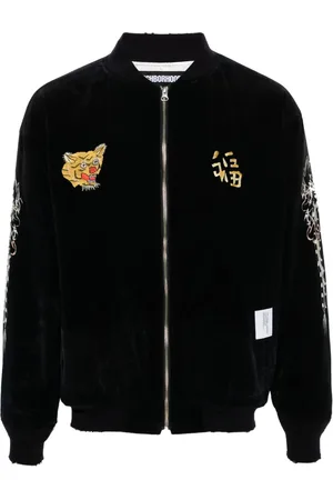 NEIGHBORHOOD Savage velvet bomber jacket