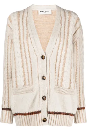Sonia by Sonia Rykiel Cable-knit V-neck cardigan