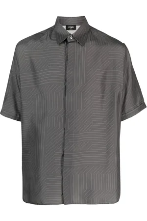 Fendi Short-sleeve silk shirt
