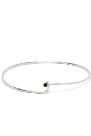 ROSA MARIA Sterling black diamond bracelet