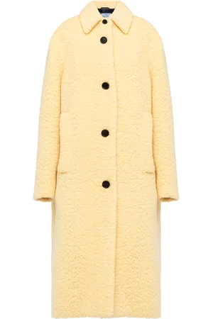 Prada Single-breasted bouclé coat
