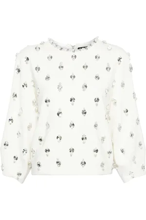 Jenny Packham Sweet Emotion crepe blouse
