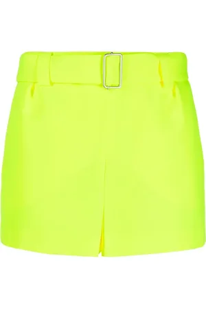 Serafini Mid-rise belted shorts