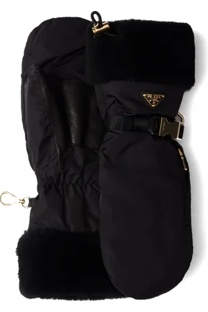 Prada Shearling mittens