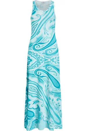 Etro Graphic-print sleeveless dress