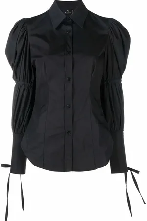 Etro Puff-sleeve cotton shirt