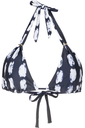 Lenny Niemeyer Geometric-print triangle bikini top