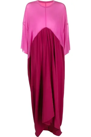 Rick Owens Tonal high-low dress