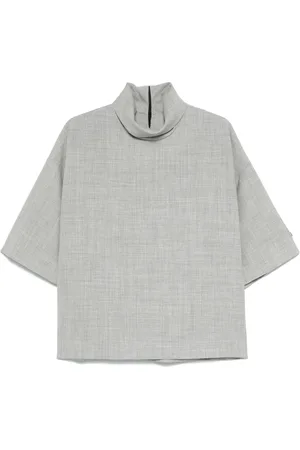 FEAR OF GOD High-neck shortsleeved shirt