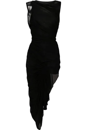 CHRISTOPHER ESBER Galathea asymmetric midi dress