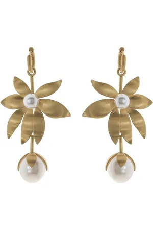 Irene Neuwirth 18kt yellow Golden Blossom earrings