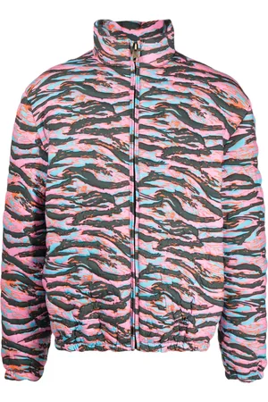 ERL Camouflage jacquard padded jacket