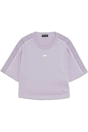 Emporio Armani Logo-embroidered T-shirt