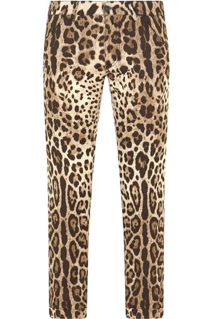 Dolce & Gabbana Leopard-print skinny jeans