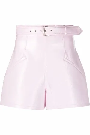 Serafini Belted structured shorts