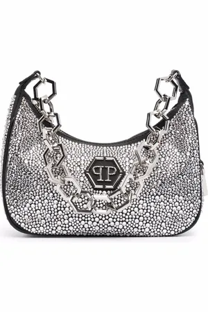 Philipp Plein Crystal-embellished shoulder bag