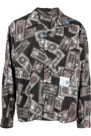 Maison Mihara Yasuhiro Dollar Bill long-sleeve shirt