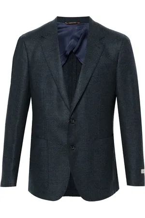 CANALI Intarsia-knit blazer