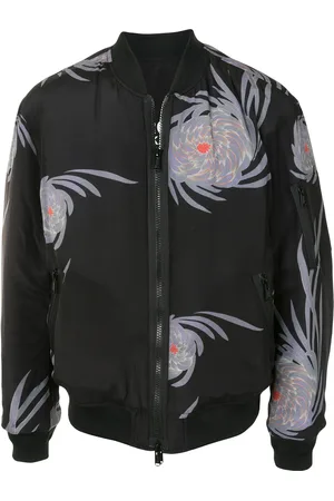 UNDERCOVER Floral-print zip-up bomber jacket