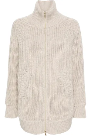 HERNO Panelled-design high-neck jacket