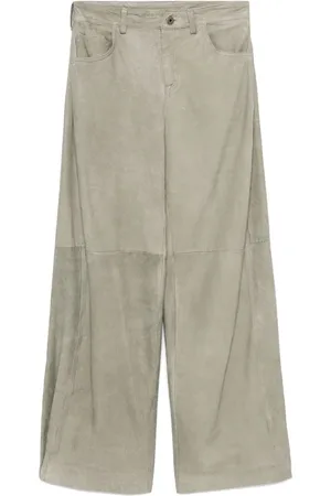 SALVATORE SANTORO Leather trousers